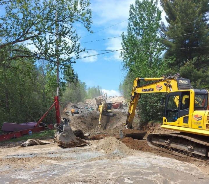 Commercial Excavation Estrie by-product